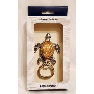 New Tommy Bahama Sea Turtle Sea Shell Bottle Opener